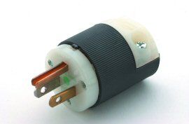 [8111] DCI Hospital Grade Plug, Straight, Male