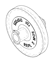 [DSF005] RPI Disc Filter Water for Dentsply Cavitron Pkg 10