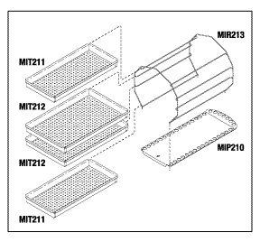 [MIK209] RPI M11 Rack & Tray Kit