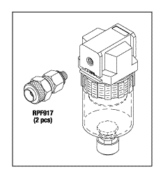 [RPA915] RPI Air Filter Assembly for Cavitron