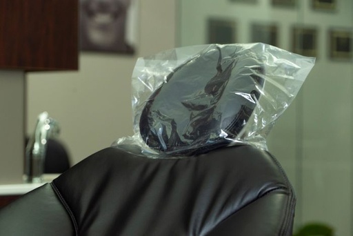 [PL-HRSM-CS] 3D Dental Headrest Covers Small 250 ct, 11" x 9.5"