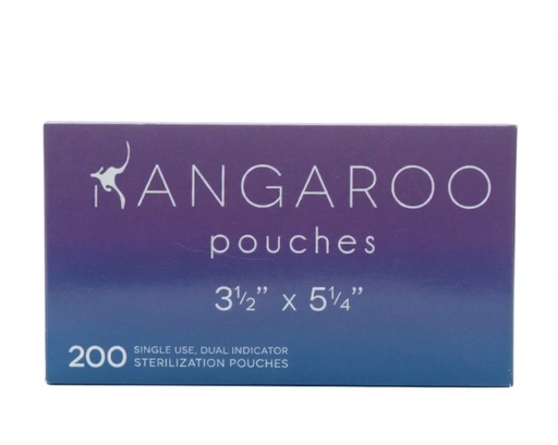 [SP3X5-CS] 3D Dental Kangaroo Self Sealing Sterilization Pouch 3.5" X 5.25" 200/bx, 10bx/cs
