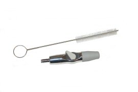 [5650] DCI Standard Autoclavable Saliva Ejectors - Single Valve w/ Q-D w/ Threaded Tip