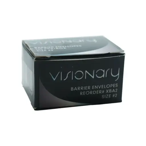 [XBA2] 3D Dental Visionary Barrier Envelope w/Ext Tab #2, 100/BX
