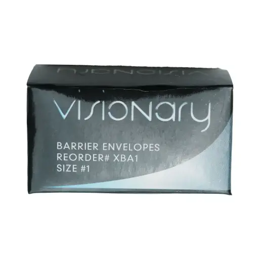 [XBA1] 3D Dental Visionary Barrier Envelope w/Ext Tab #1, 100/BX