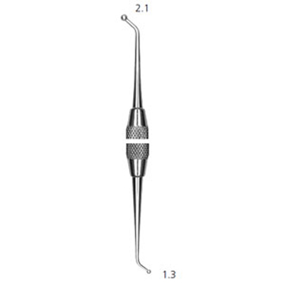 [NB2627S] BURNISHER #26/27S Ball DE, Stainless Steel