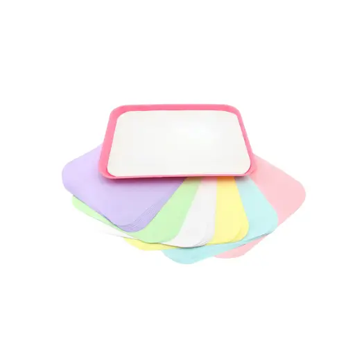 [PTC-W] 3D Essentials Disposable Paper Tray Covers, 8.5" X 12.25" Size B, 1000ct, White
