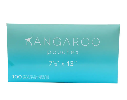 [SP7X13-CS] 3D Dental Kangaroo Self Sealing Sterilization Pouch 7.5" x 13" 100/bx, 10bx/cs