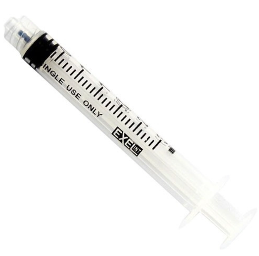 [EN6CC] 3D Luer Lock Syringe 6cc 100/Bx