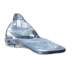 [NFCS125] NIVO Full Chair Sleeve Clear 29"W X 80"L, 125Ct