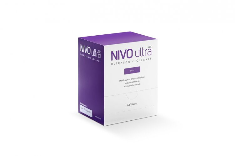 [NUT] NIVO Ultrasonic Cleaner Tablets, Mint, 64ct