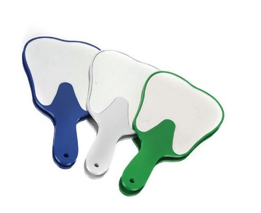 [RM] 3D Tooth Shaped Mirror with Handle