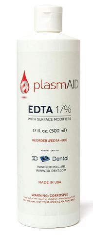 [3D-P-EDTA-125] EDTA Solution, 17% Sodium Hypochlorite Solution, 125ml