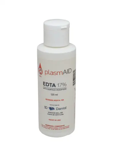 [P-EDTA-125] EDTA Solution, 17% Sodium Hypochlorite Solution, 125ml