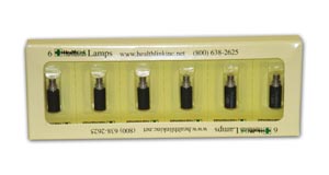 [1-880] Healthlink-Clorox Lamp, Sigmoidoscope, Anoscope and Vag Illum, 6/bx (WA08800/08800-U)