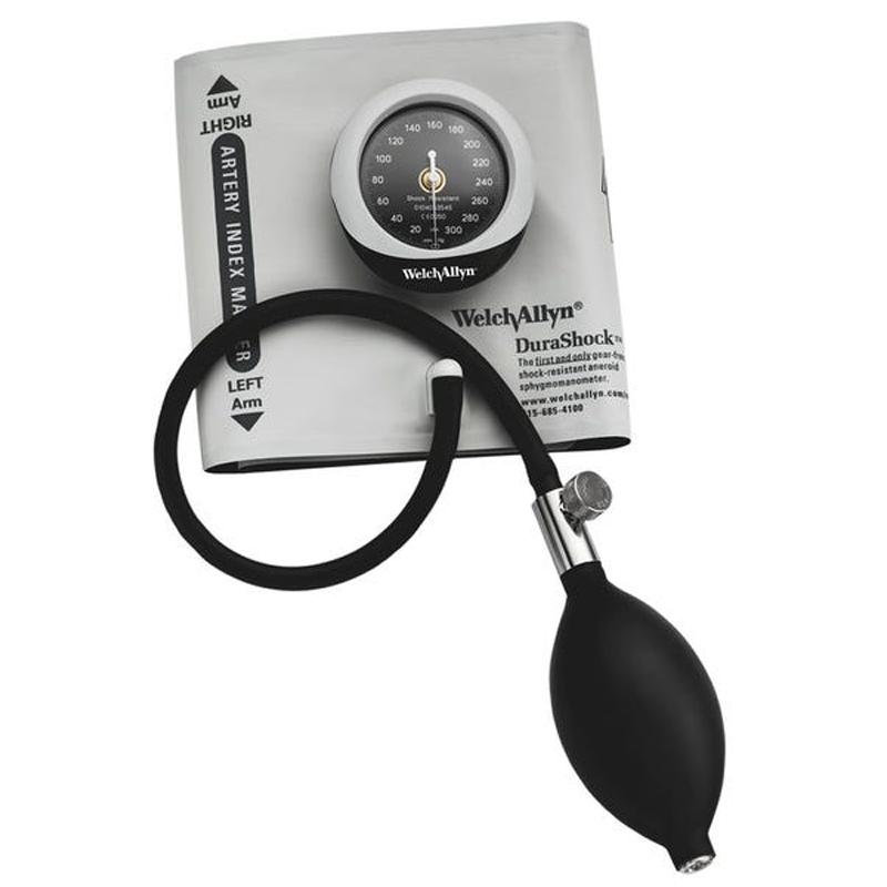 [DS45-12] Welch Allyn DuraShock Integrated Aneroid Sphygmomanometer with Large Adult Cuff