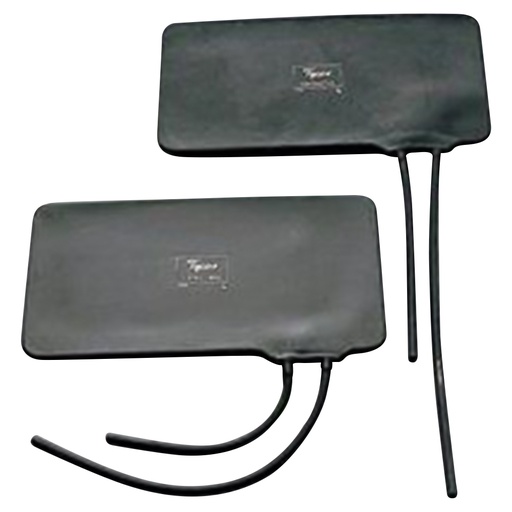 [5089-22] Welch Allyn Inflation Bag with 2-Tubes, Non-Conductive for Hand Aneroid Sphygmomanometers, Large Adult