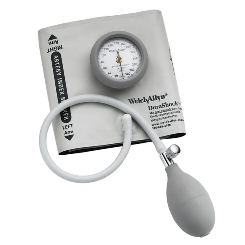 [DS44-12CB] Welch Allyn DuraShock Pocket Aneroid Sphygmomanometer with Large Adult Cuff