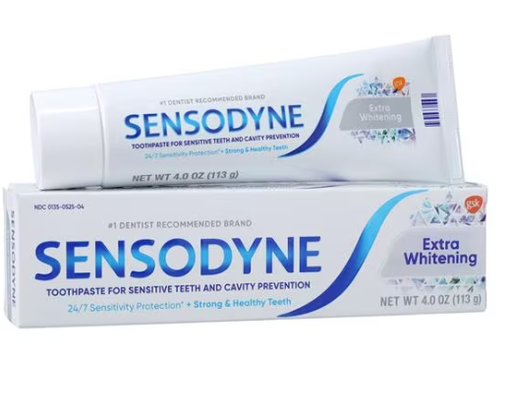 [08453H] Sensodyne® Extra Whitening Toothpaste, 4 oz. tube