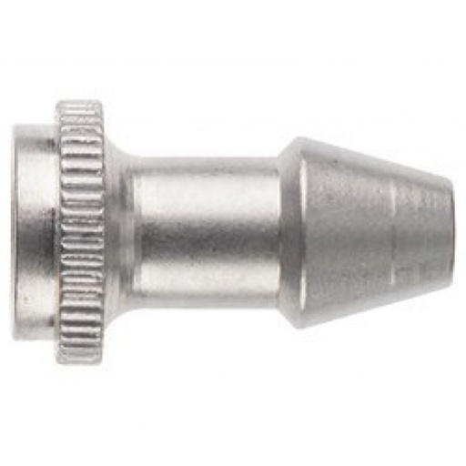 [5082-169] Welch Allyn Metal Female Luer Slip Connector with Barbed End for Ambulatory Blood Pressure Monitor, 10/Pack