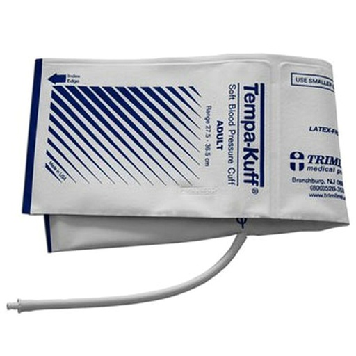 [39048] Welch Allyn Trimline Adult Disposable Blood Pressure Cuff with Male Bayonet, 20/Case