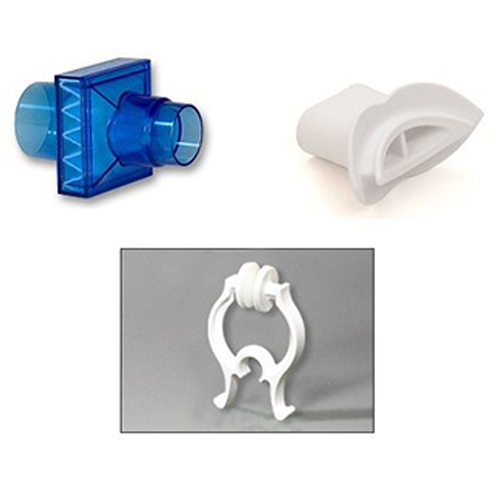 [29-7948-080] SDI Diagnostics PulmoGuard Filter with Comfit Disposable Mouthpiece, Kushion Klip, 80/Pack