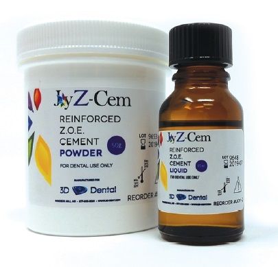 [3D-JOY-Z] 3D Dental Joy-C Cem Zinc Oxide Eugenol Reinforced Cement Kit (Comp. IRM)