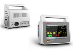 [0-750000P] Schiller Tranquility II with Built-In Printer, ECG, NIBP, SPO2, 2 