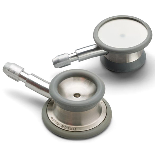 [5079-210] Welch Allyn Spectrum Adult Double-Head Chestpiece Assembly for Professional Adult Stethoscope, Gray