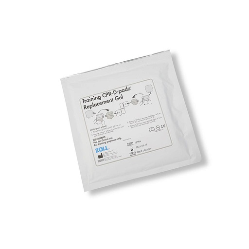 [8900-0803-01] Zoll AED Replacement Adhesive Gels For CPR-D-padz Training Electrodes