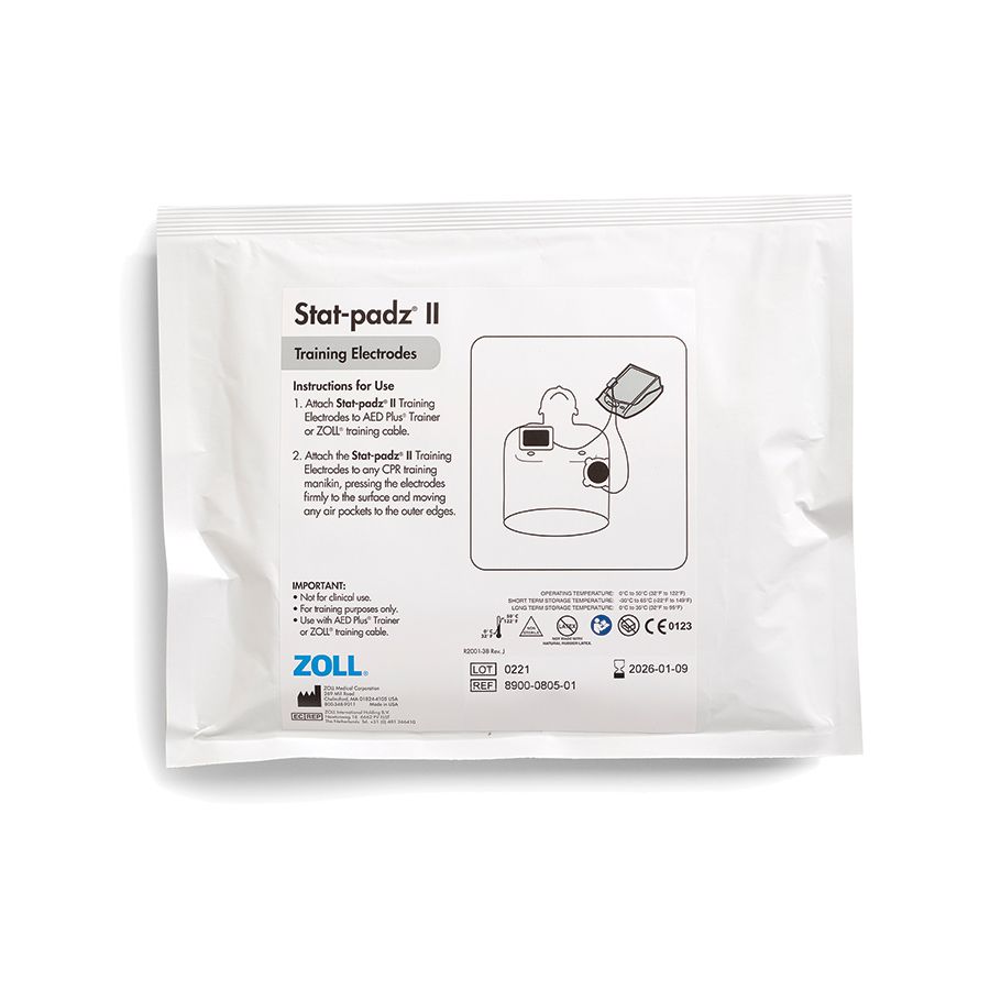 [8900-0805-01] Zoll AED Stat-padz II Training Electrodes