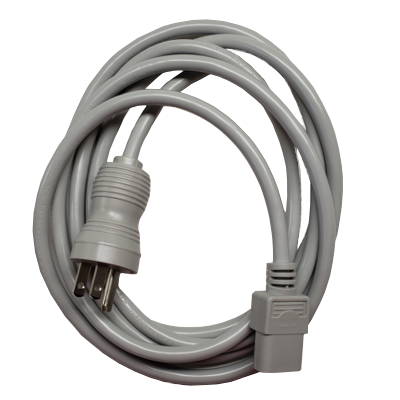 [2.300012] Schiller Mains Cable, 2.5m Straight, Hospital Grade, MS-2010, MS-2015