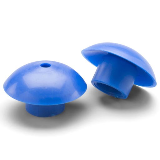 [23624] Welch Allyn Extra-Large MicroTymp Eartip for MicroTymp-2 Tympanometry, Blue