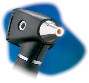 [22821] Welch Allyn 2.5V Pocketscope™ Otoscope/Throat Illuminator, AA Alkaline Batt Handle & Soft Case