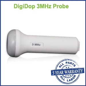 [D3] Newman Digidop Handheld 3MHz Obstetrical Probe Only, General Purpose/ Early Term