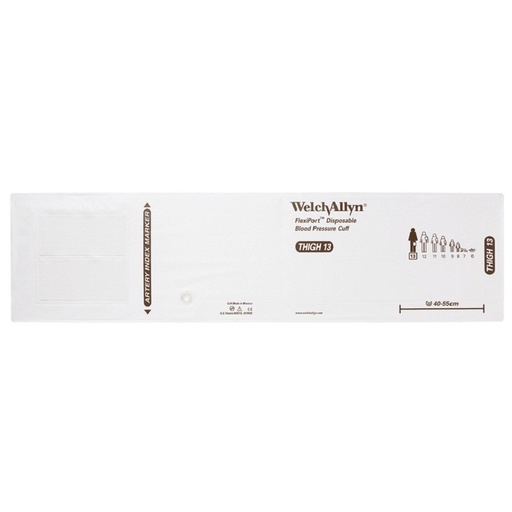 [SOFT-13] Welch Allyn Flexiport Soft Thigh Disposable Blood Pressure Cuff, 20/Pack