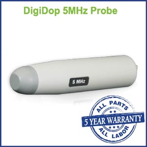 [D5] Newman Digidop Handheld 5MHz Obstetrical Probe Only, Pen Style/ Deep Vessles