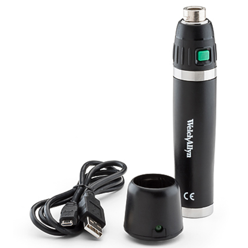 [71900-USB] Welch Allyn 3.5 V Halogen Rechargeable Power Handle with USB Charger, Lithium-Ion