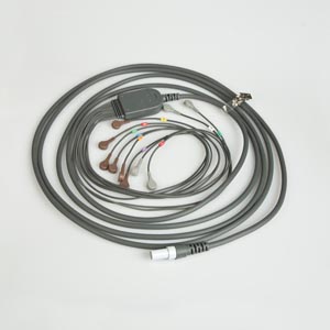 [60-00181-01] Welch Allyn Mortara Burdick Quinton® Q-Stress® 10 Lead Patient Cable, AHA 25" Leadwires