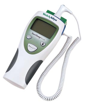 [01690-200] Welch Allyn Suretemp® Plus 690 Electr Thermt, Oral Probe& Well, 2-Yr LimWarr, 1-TPL