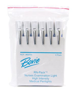 [66RN] Symmetry Surgical Aaron Physician's, RN Pack Disposable Penlight, Pupil Gauge