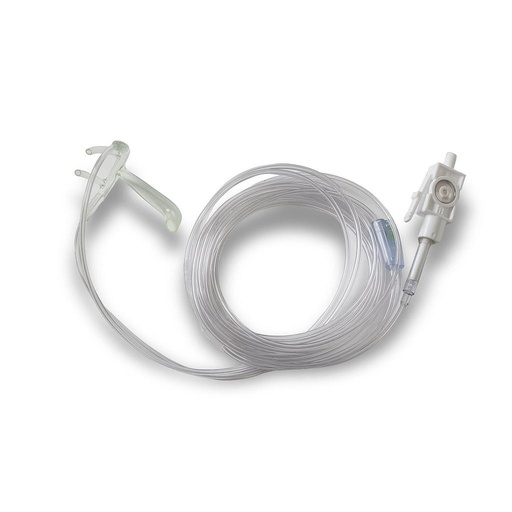 [8000-0354] Zoll ETC02 Sidestream Loflo Oral/ Nasal CO2 Sampling Cannula, Adult