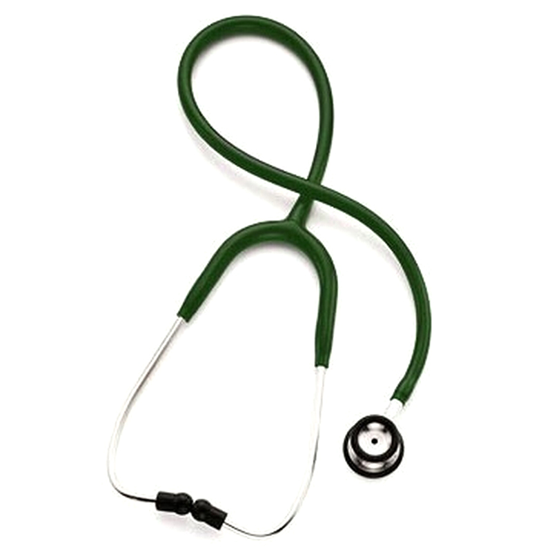 [5079-285] Welch Allyn Professional Grade Double-Head Adult Stethoscopes, 28 inch Forest Green, 5-Year Warranty