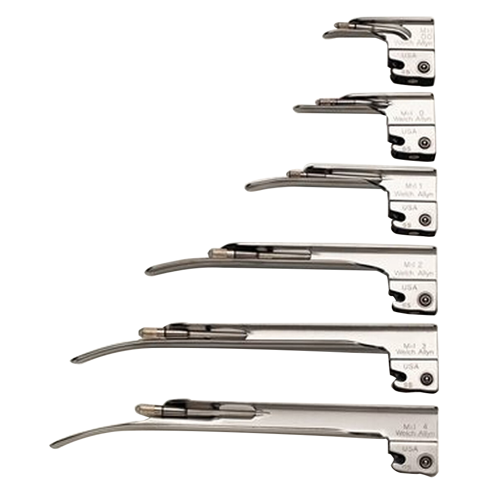 [68045] Welch Allyn Standard Miller Laryngoscope Blades, Size 00