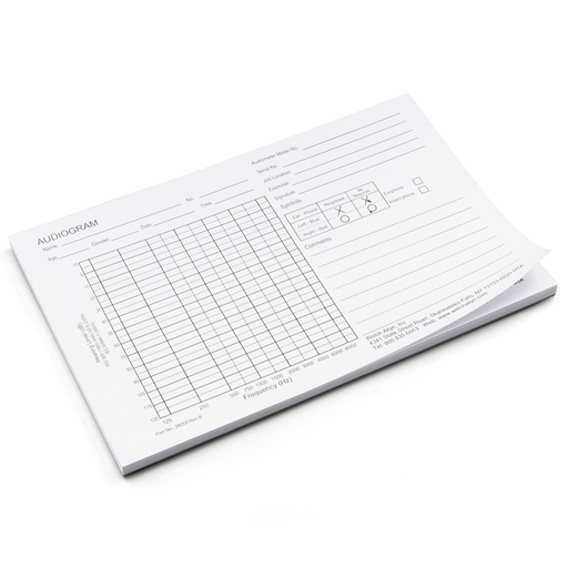 [28208] Welch Allyn AM282 Audiogram Forms, 50/Pad