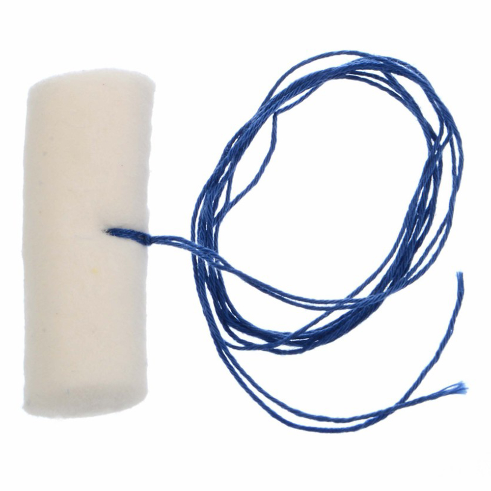 [23276-250] BD V.Mueller 1/2 x 1 1/2 inch Ancillary Cylindrical Cotton Sponge, Strung, 50/Pack
