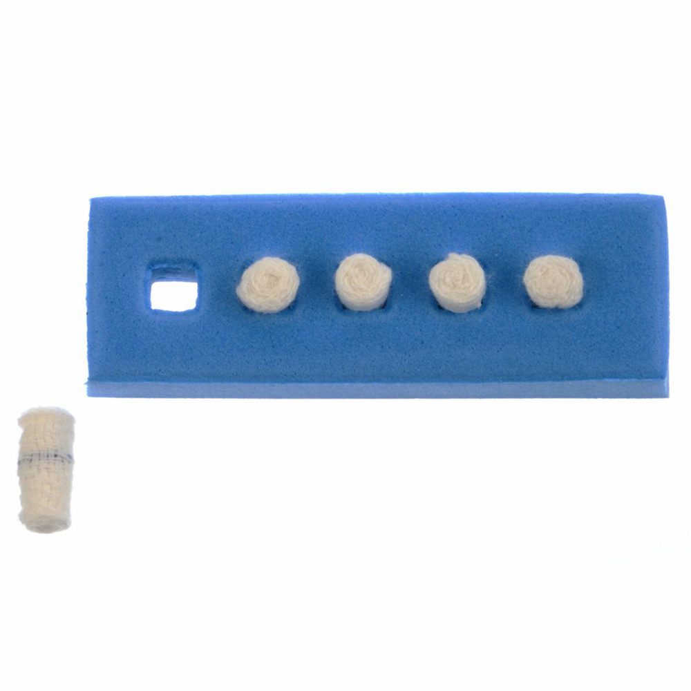 [23275-410] BD V.Mueller 1/4 x 9/16 inch Ancillary K-Dissector Cotton Sponge, 100/Pack
