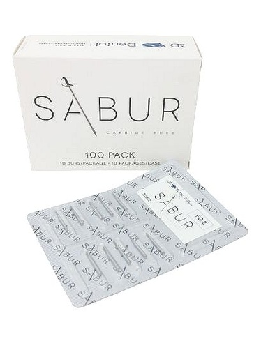 [SB-TF7406] 3D Dental Sabur Trimming and Finishing Bur, 10pk