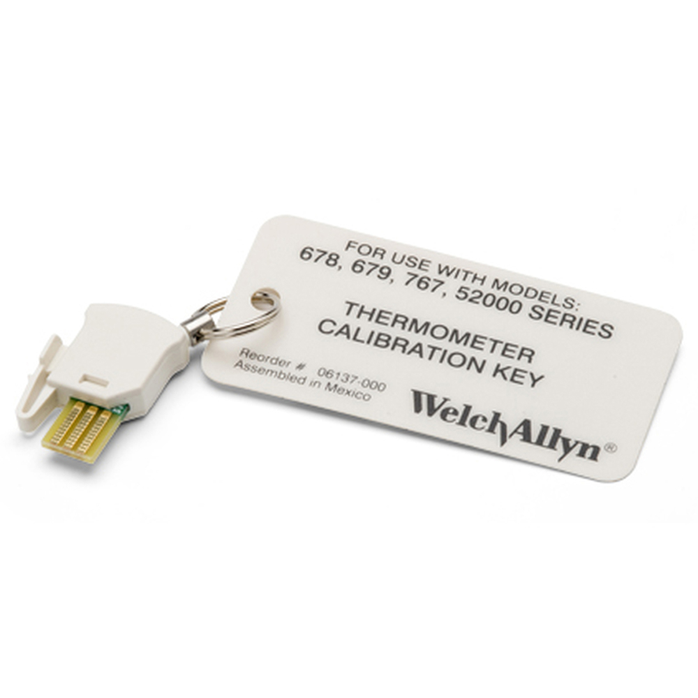 [06137-000] Welch Allyn Thermometer Calibration Key for 767T, M678, M679 Spot Vital Signs Monitor
