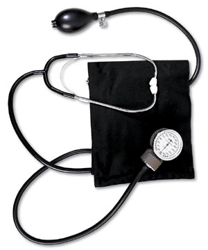 [0104MAJ] Omron Self-Taking Blood Pressure Kit, Large Adult Blood Pressure (BP) Kit, Black